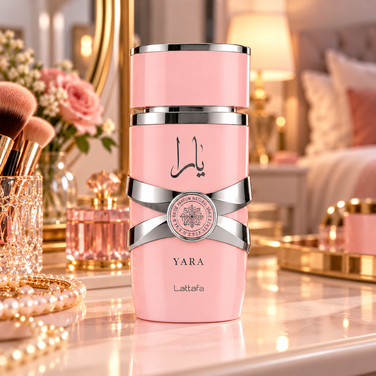 Yara Rose Lattafa 100 ml | Parfum seul ou avec chouchou