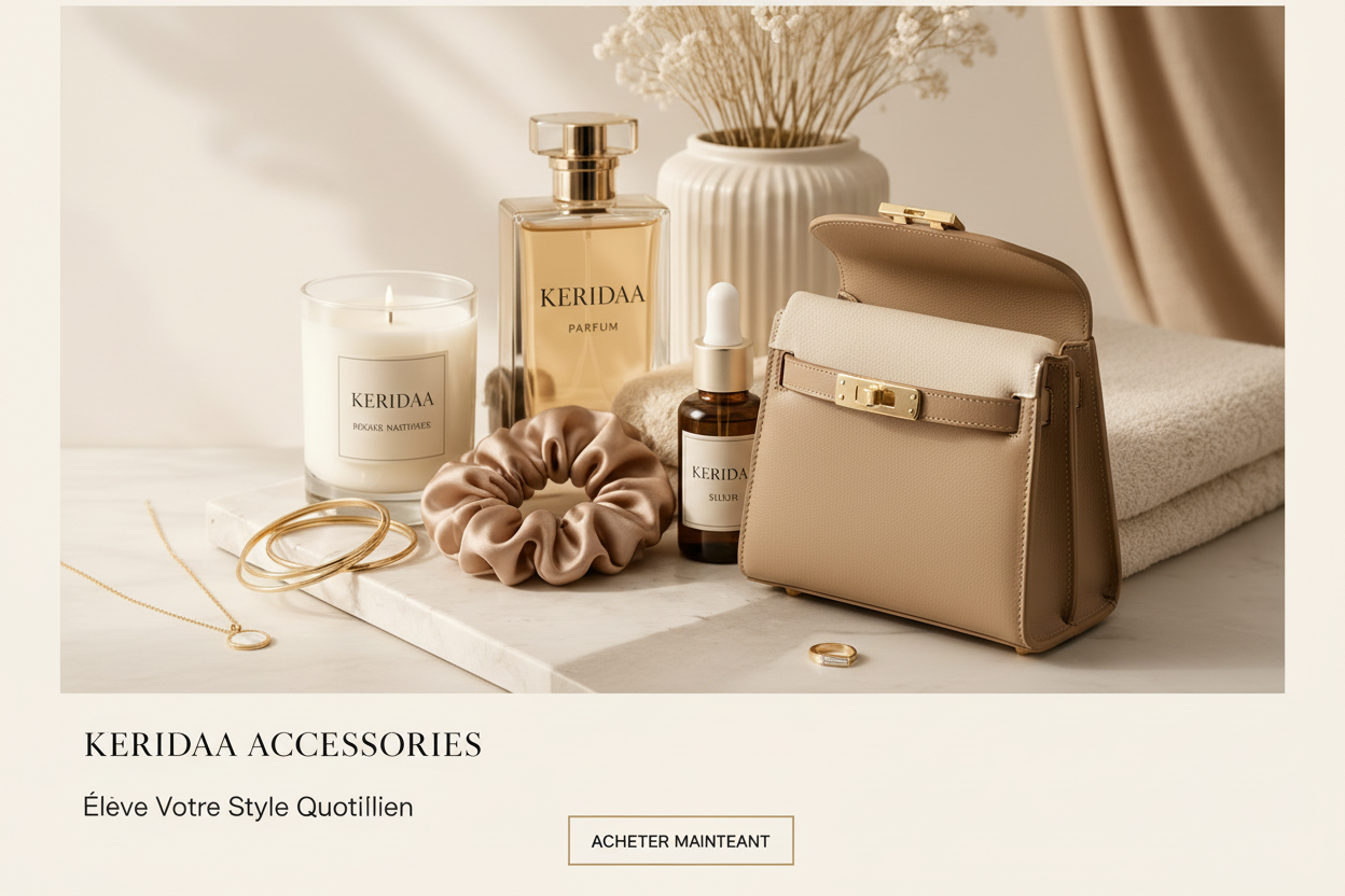 Bannière Accessoires Keridaa