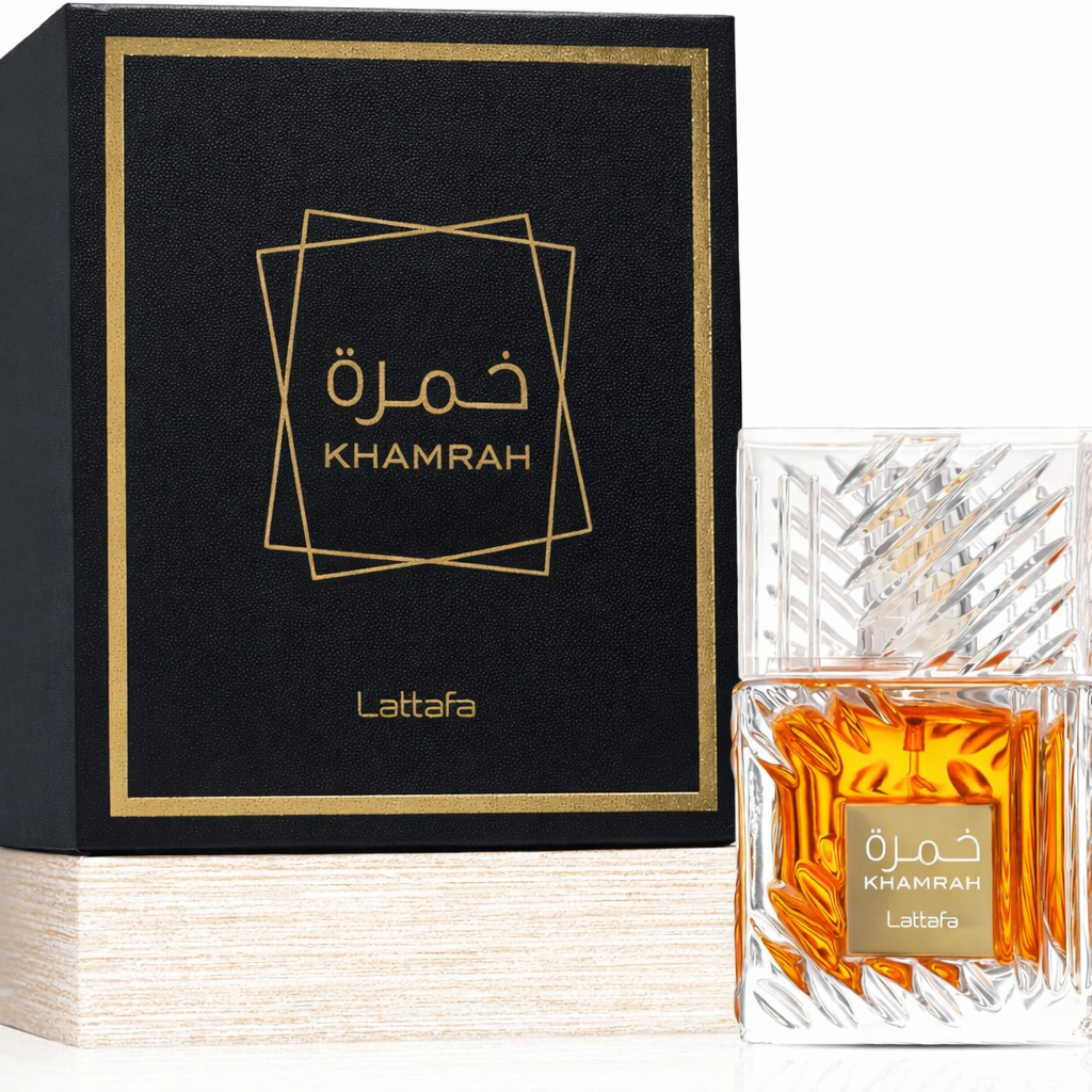 Khamrah Lattafa – Eau de Parfum 100ml pour homme &femme longue tenue, idée cadeaux